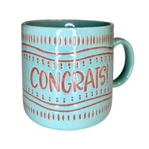 New BOSTON WAREHOUSE Coffee Tea Congrats Mug | 28oz